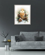 Frosted Candle Radiance