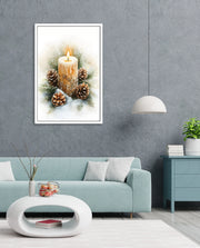 Frosted Candle Radiance