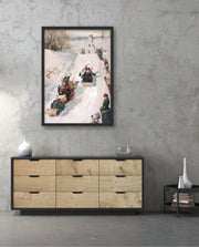 Vintage Winter Sleigh Ride