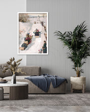 Vintage Winter Sleigh Ride