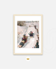 Vintage Winter Sleigh Ride