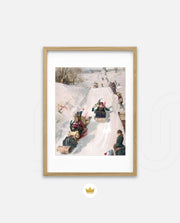 Vintage Winter Sleigh Ride