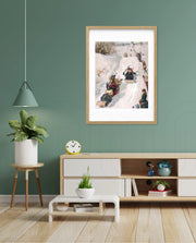 Vintage Winter Sleigh Ride