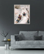 Vintage Winter Sleigh Ride