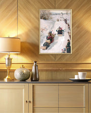 Vintage Winter Sleigh Ride