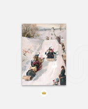 Vintage Winter Sleigh Ride