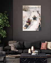 Vintage Winter Sleigh Ride