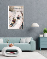 Vintage Winter Sleigh Ride