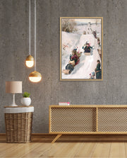 Vintage Winter Sleigh Ride