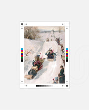 Vintage Winter Sleigh Ride