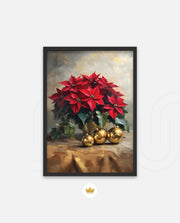 Poinsettia Golden Elegance