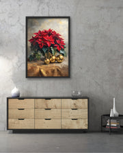 Poinsettia Golden Elegance