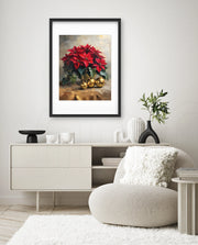 Poinsettia Golden Elegance