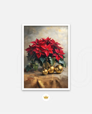 Poinsettia Golden Elegance