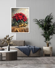 Poinsettia Golden Elegance