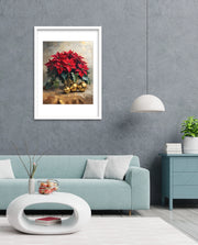 Poinsettia Golden Elegance