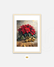 Poinsettia Golden Elegance