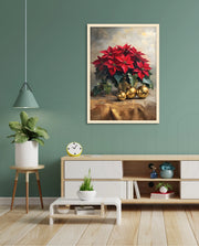 Poinsettia Golden Elegance