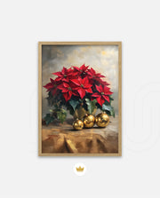 Poinsettia Golden Elegance