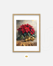 Poinsettia Golden Elegance