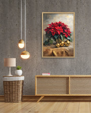 Poinsettia Golden Elegance
