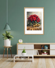 Poinsettia Golden Elegance
