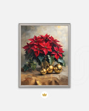 Poinsettia Golden Elegance