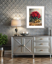Poinsettia Golden Elegance