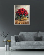 Poinsettia Golden Elegance