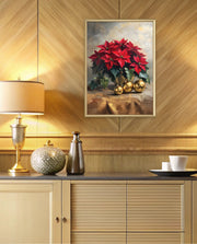 Poinsettia Golden Elegance