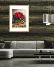 Poinsettia Golden Elegance