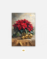 Poinsettia Golden Elegance