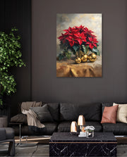 Poinsettia Golden Elegance