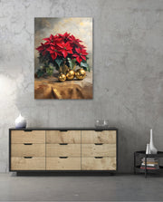Poinsettia Golden Elegance