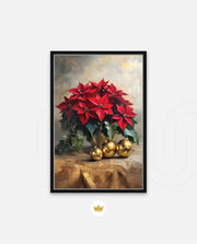 Poinsettia Golden Elegance
