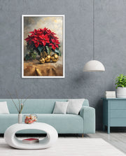 Poinsettia Golden Elegance