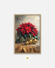 Poinsettia Golden Elegance