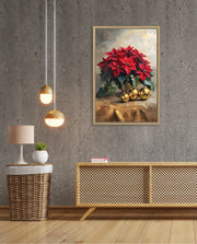 Poinsettia Golden Elegance