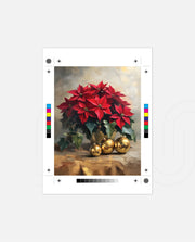 Poinsettia Golden Elegance