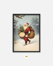 Holiday Drummer Santa