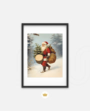 Holiday Drummer Santa