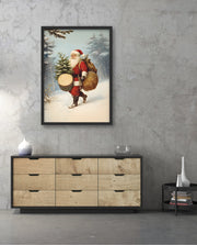 Holiday Drummer Santa