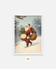 Holiday Drummer Santa
