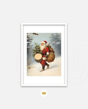 Holiday Drummer Santa
