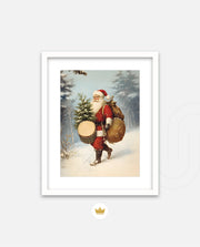 Holiday Drummer Santa