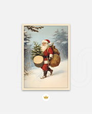 Holiday Drummer Santa