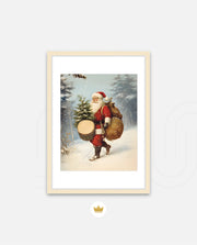 Holiday Drummer Santa
