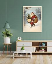 Holiday Drummer Santa