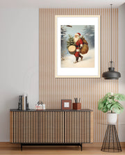Holiday Drummer Santa