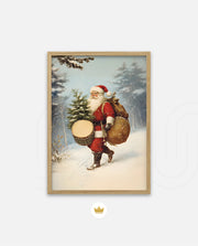 Holiday Drummer Santa